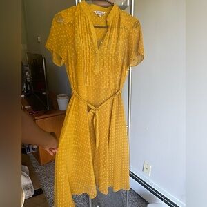 Nanette Yellow Dress